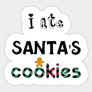 Santa's Cookies_1 Sticker